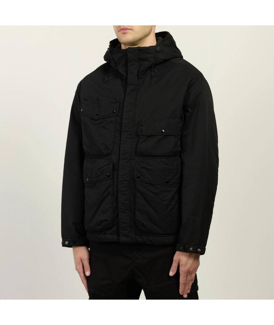 CP COMPANY Черная нейлоновая куртка, фото 3