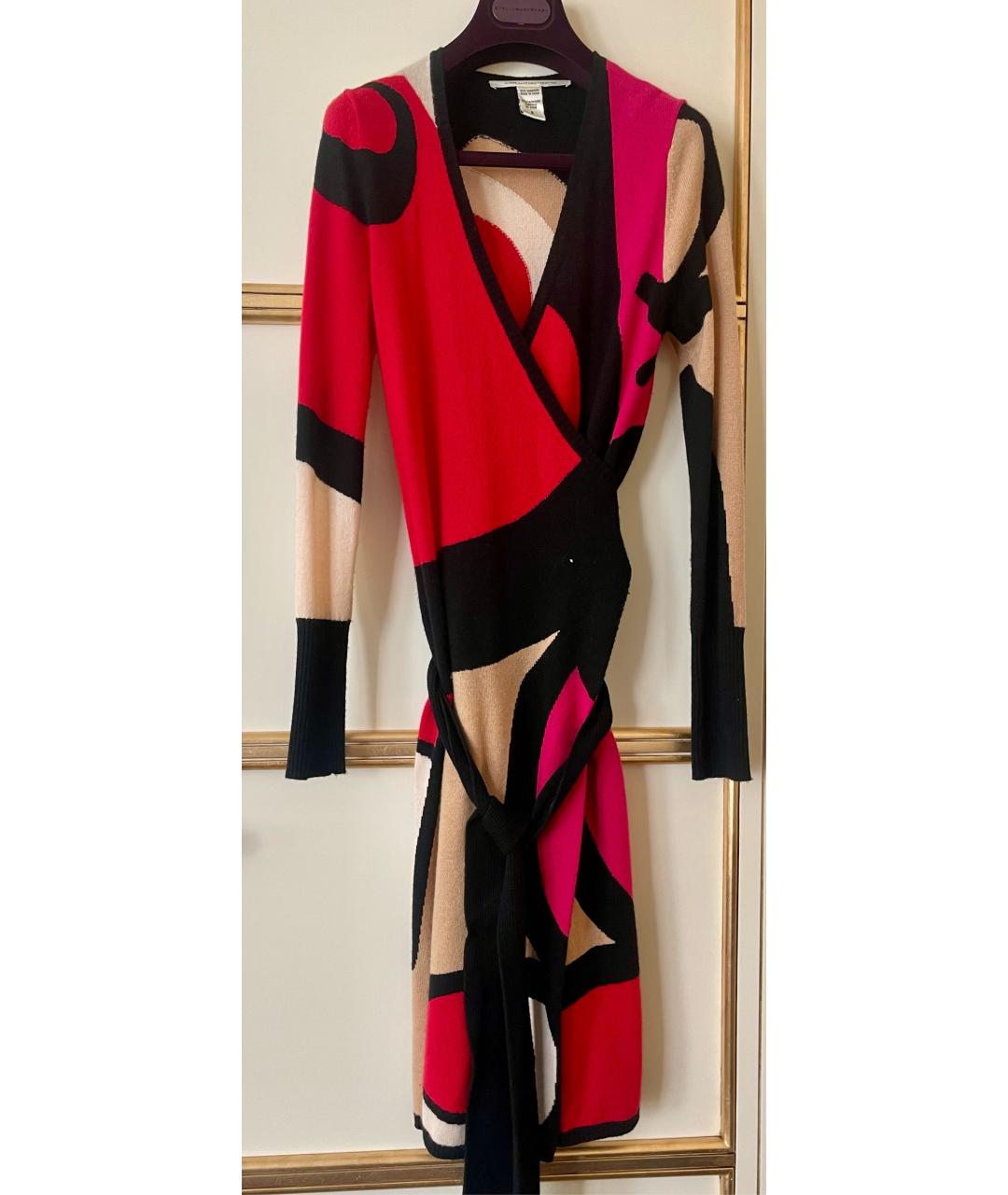 DIANE VON FURSTENBERG Мульти кашемировое платье, фото 4