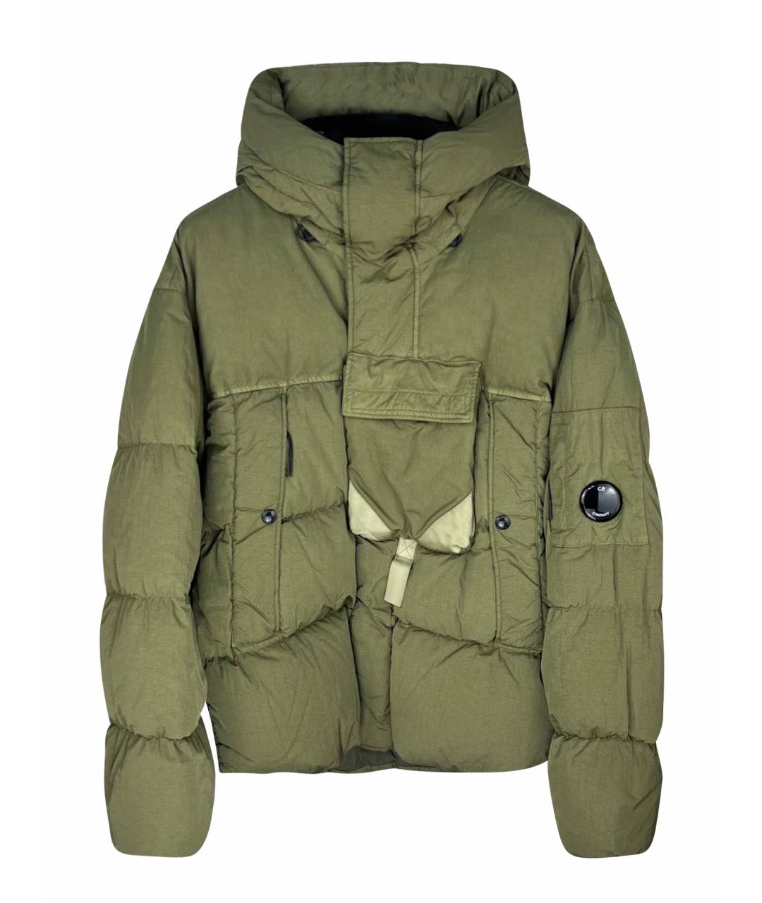 CP COMPANY Хаки полиамидовый пуховик, фото 1