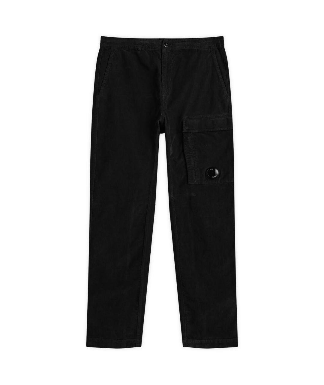 CP COMPANY Черные хлопковые повседневные брюки, фото 5