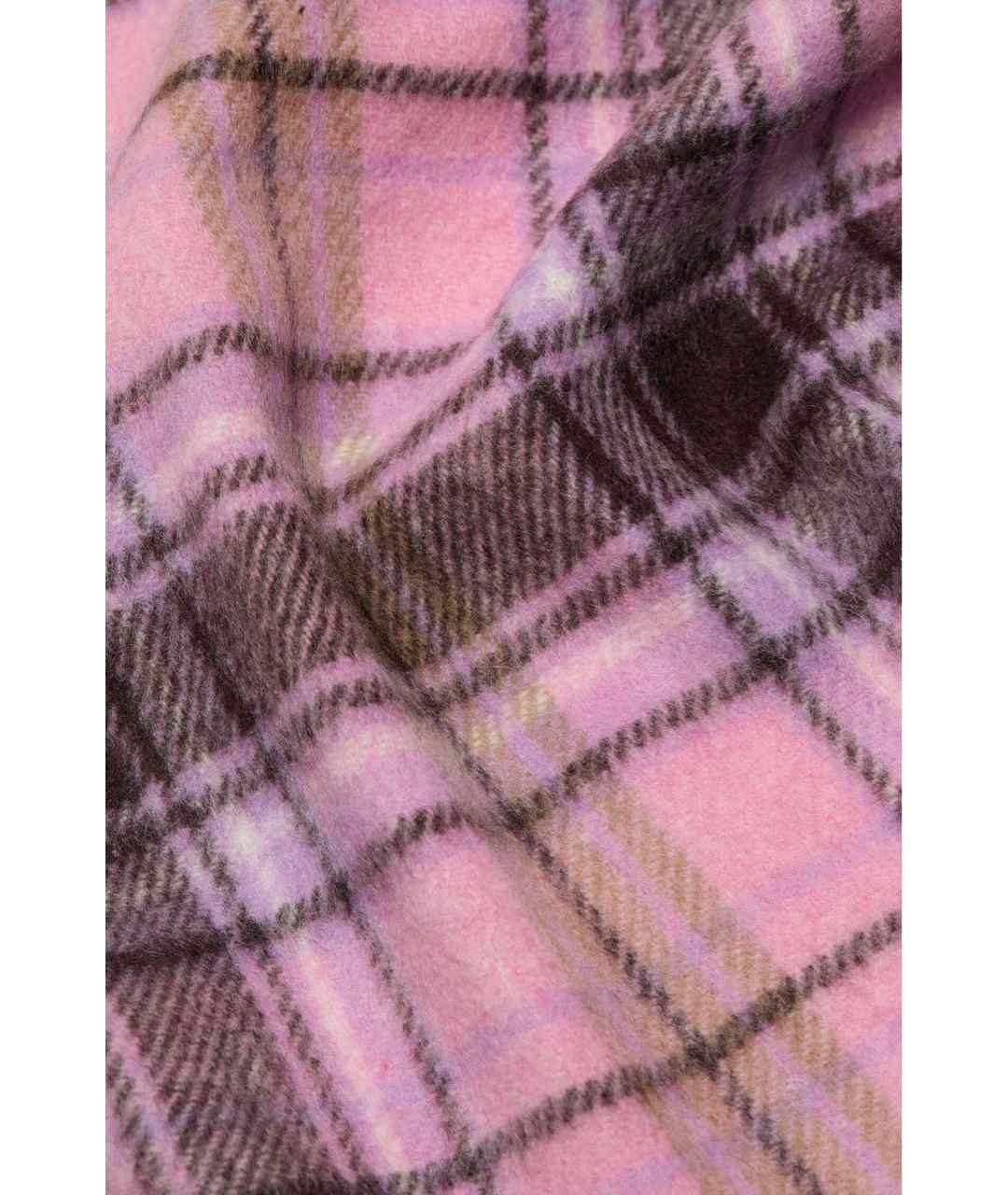 ACNE STUDIOS Розовый кашемировый шарф, фото 4