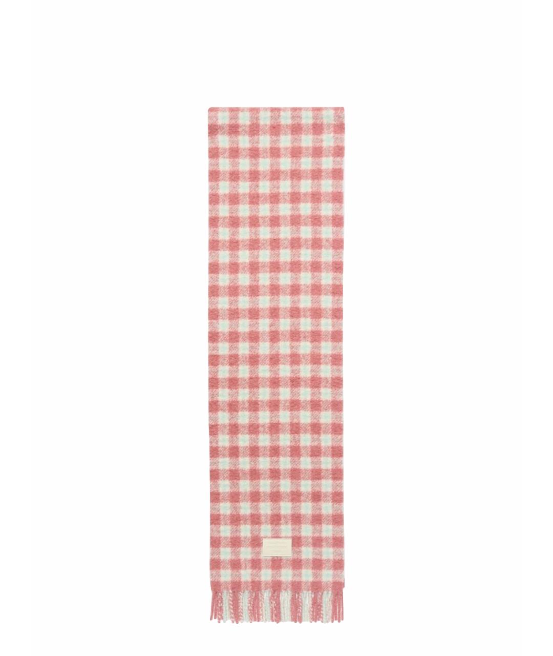 ACNE STUDIOS Красный шарф, фото 1