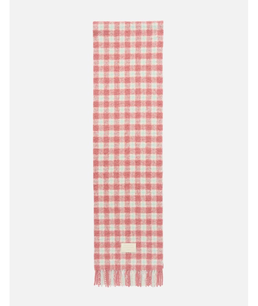 ACNE STUDIOS Красный шарф, фото 5