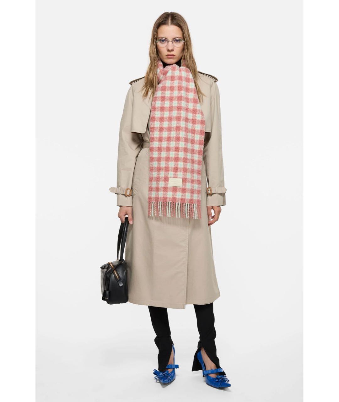 ACNE STUDIOS Красный шарф, фото 2