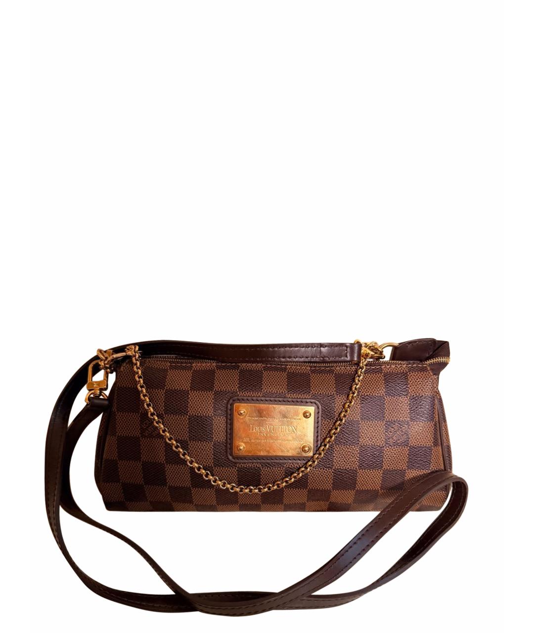 LOUIS VUITTON Коричневая сумка через плечо из канвы, фото 1