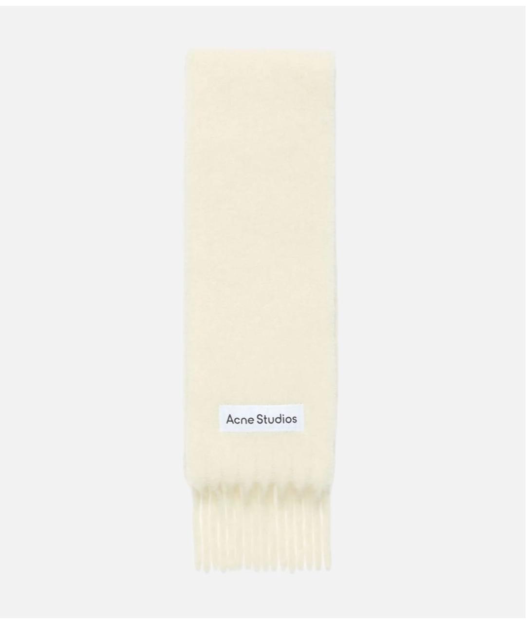 ACNE STUDIOS Бежевый шарф, фото 5