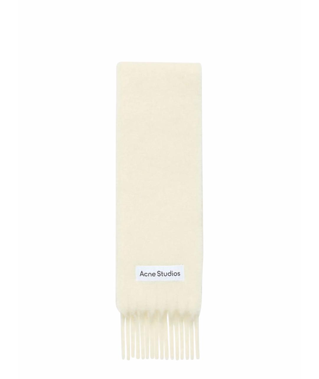 ACNE STUDIOS Бежевый шарф, фото 1