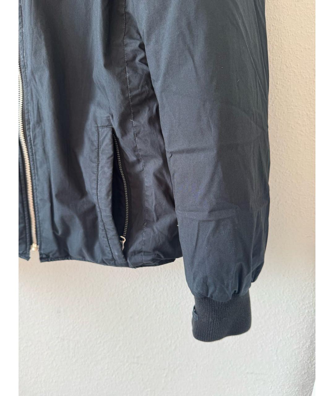 CP COMPANY Черная полиэстеровая куртка, фото 2