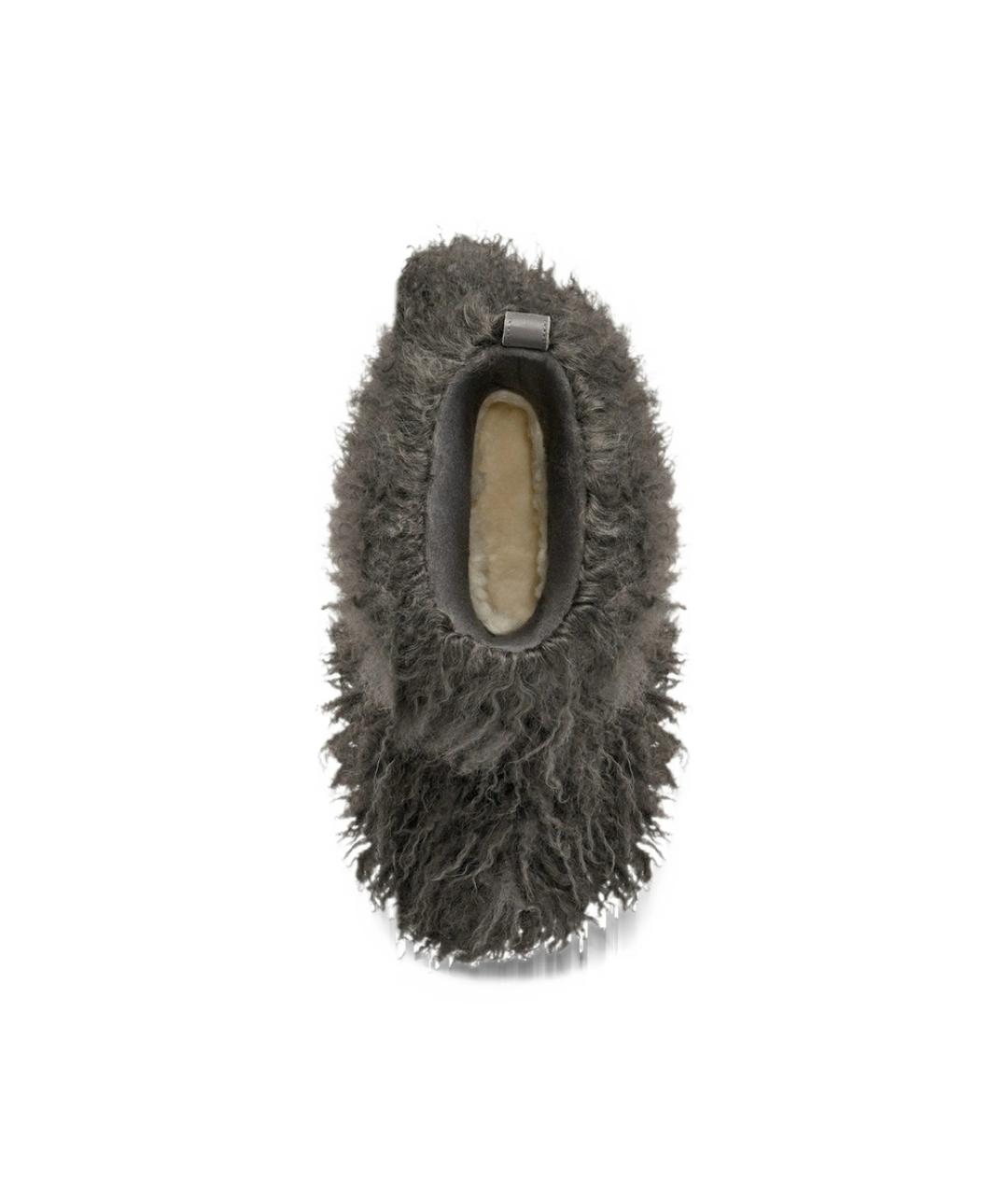 UGG Серые кожаные полусапоги, фото 3