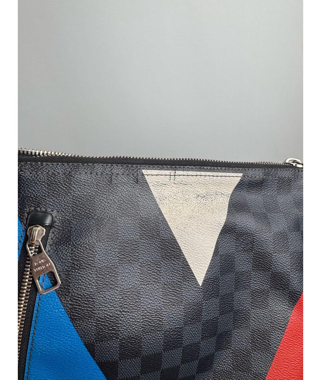 LOUIS VUITTON Мульти сумка на плечо из канвы, фото 7