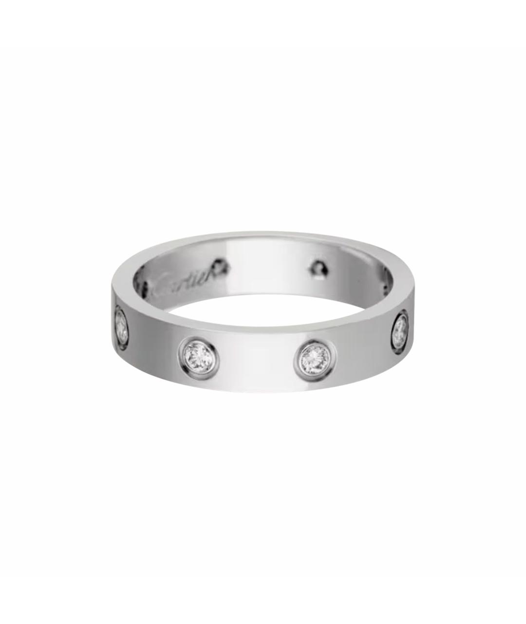 CARTIER Серебряное кольцо из белого золота, фото 1