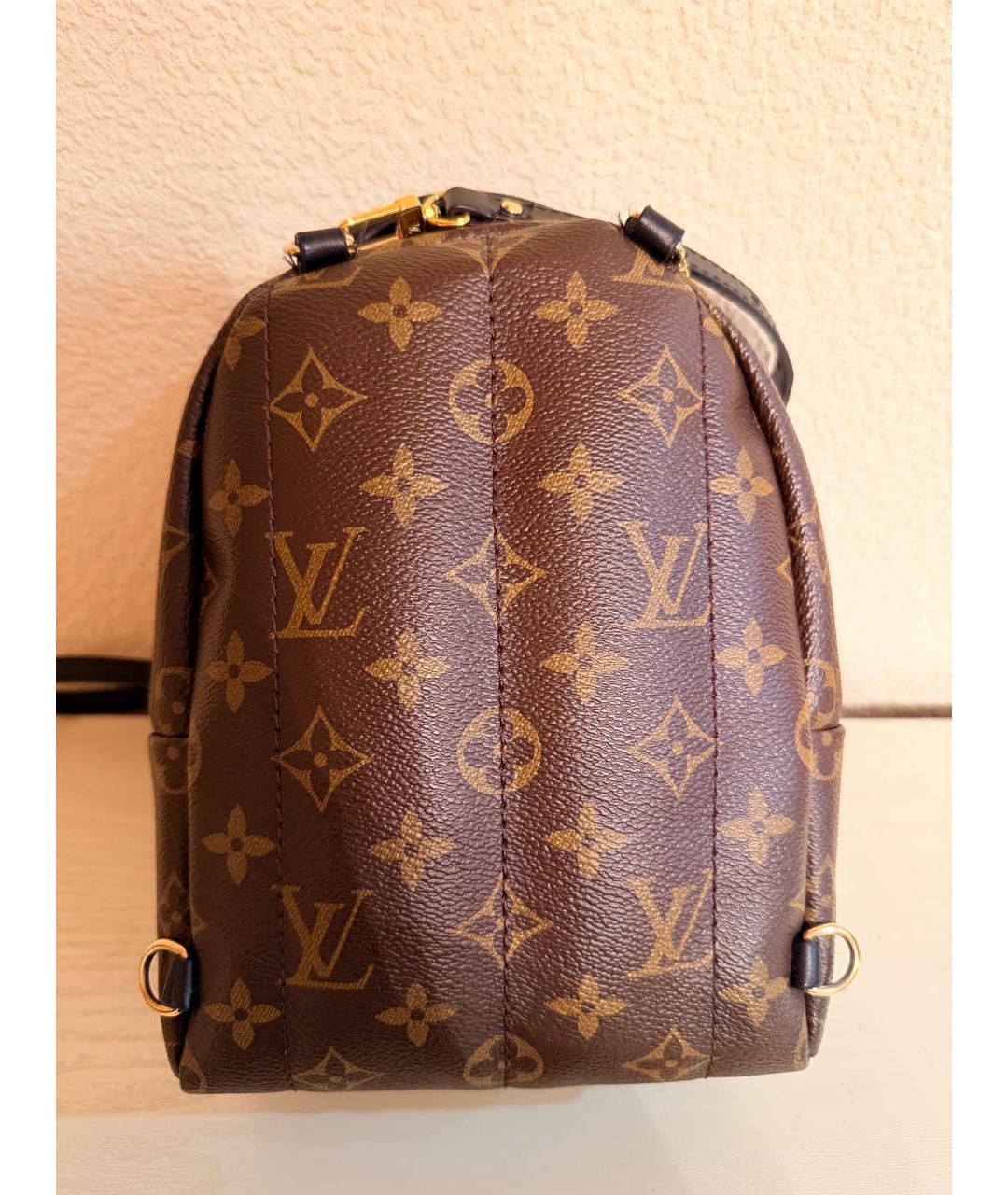 LOUIS VUITTON Коричневый рюкзак из канвы, фото 2