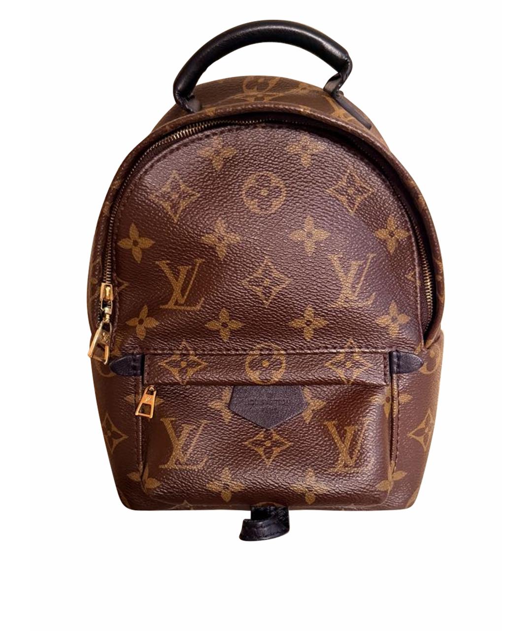 LOUIS VUITTON Коричневый рюкзак из канвы, фото 1
