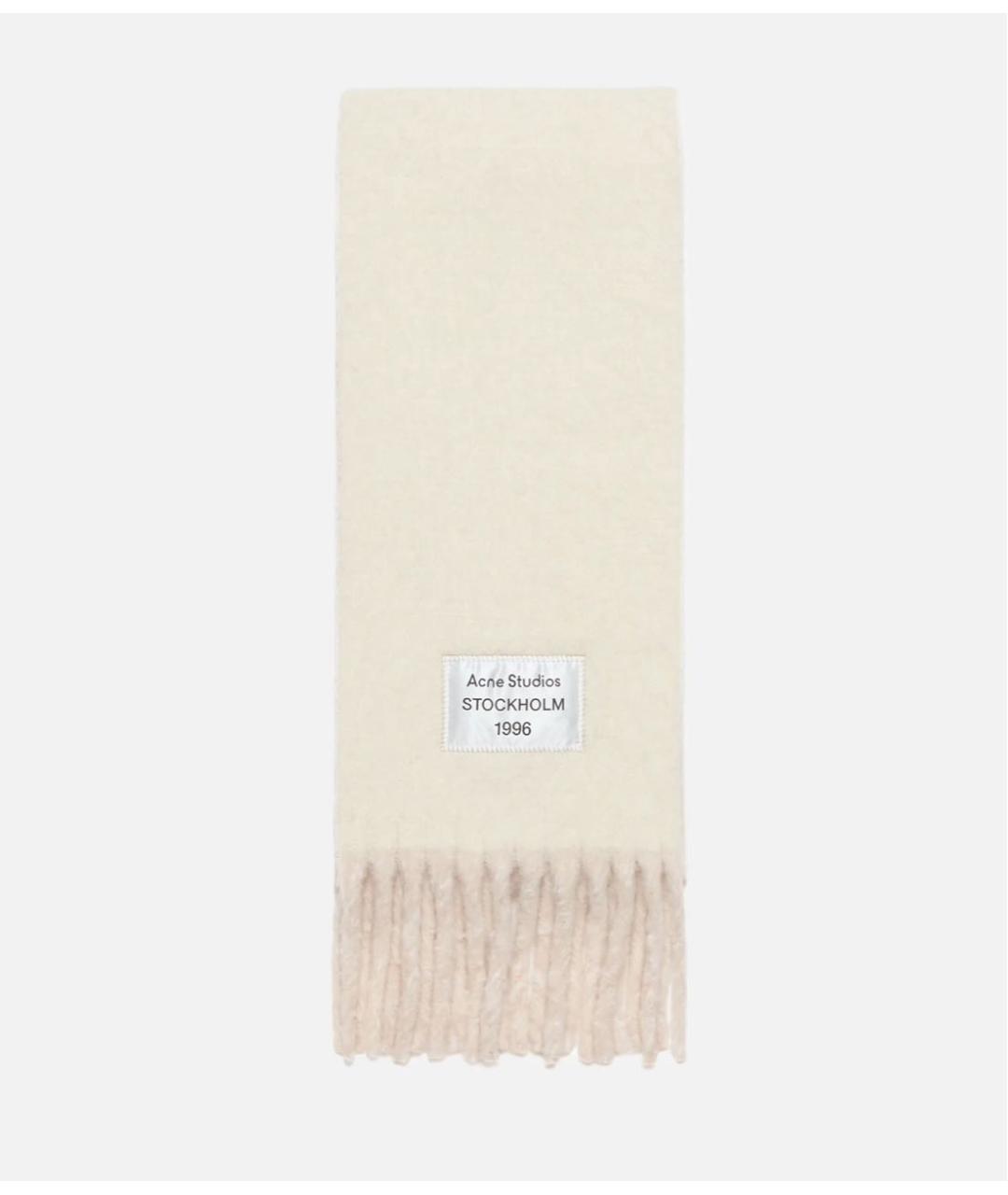 ACNE STUDIOS Бежевый шарф, фото 4