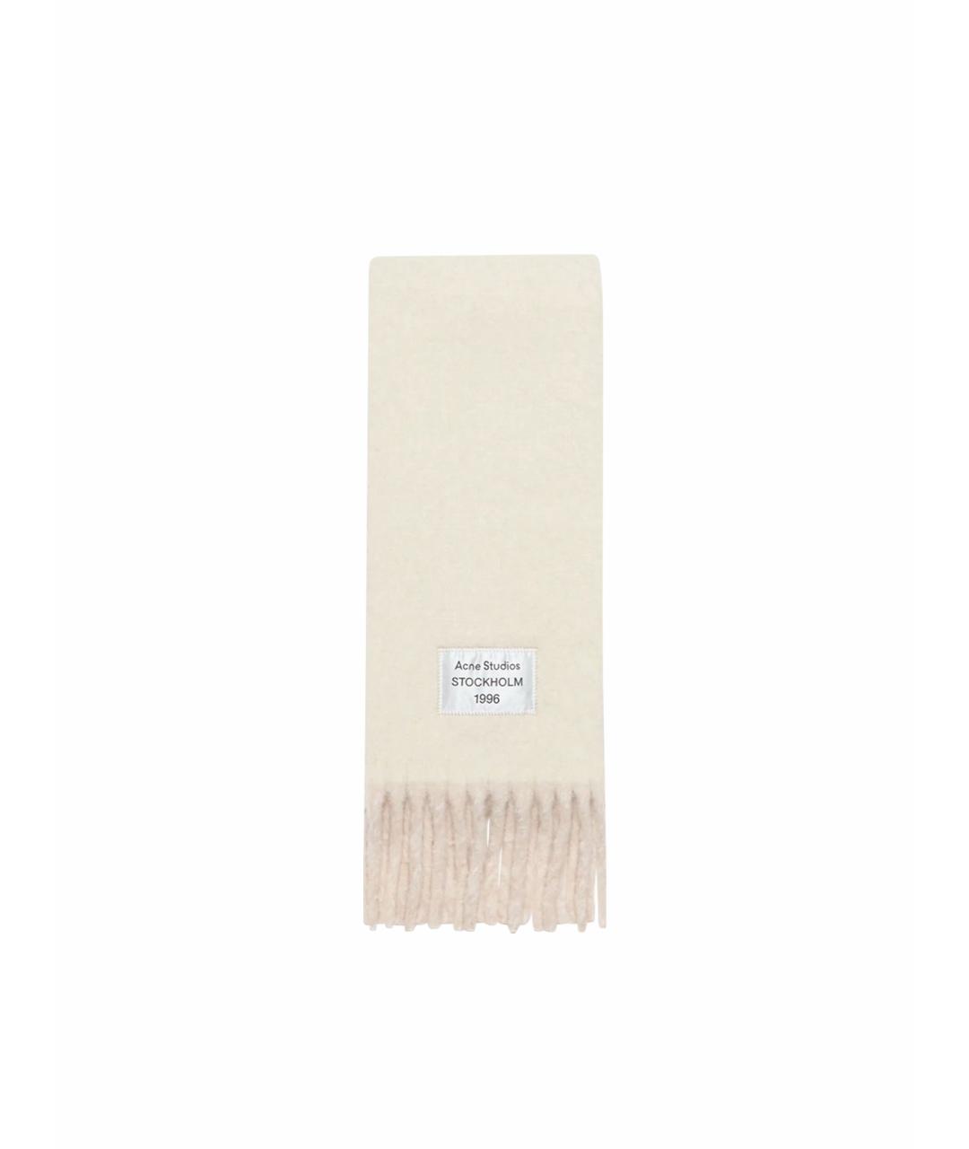 ACNE STUDIOS Бежевый шарф, фото 1