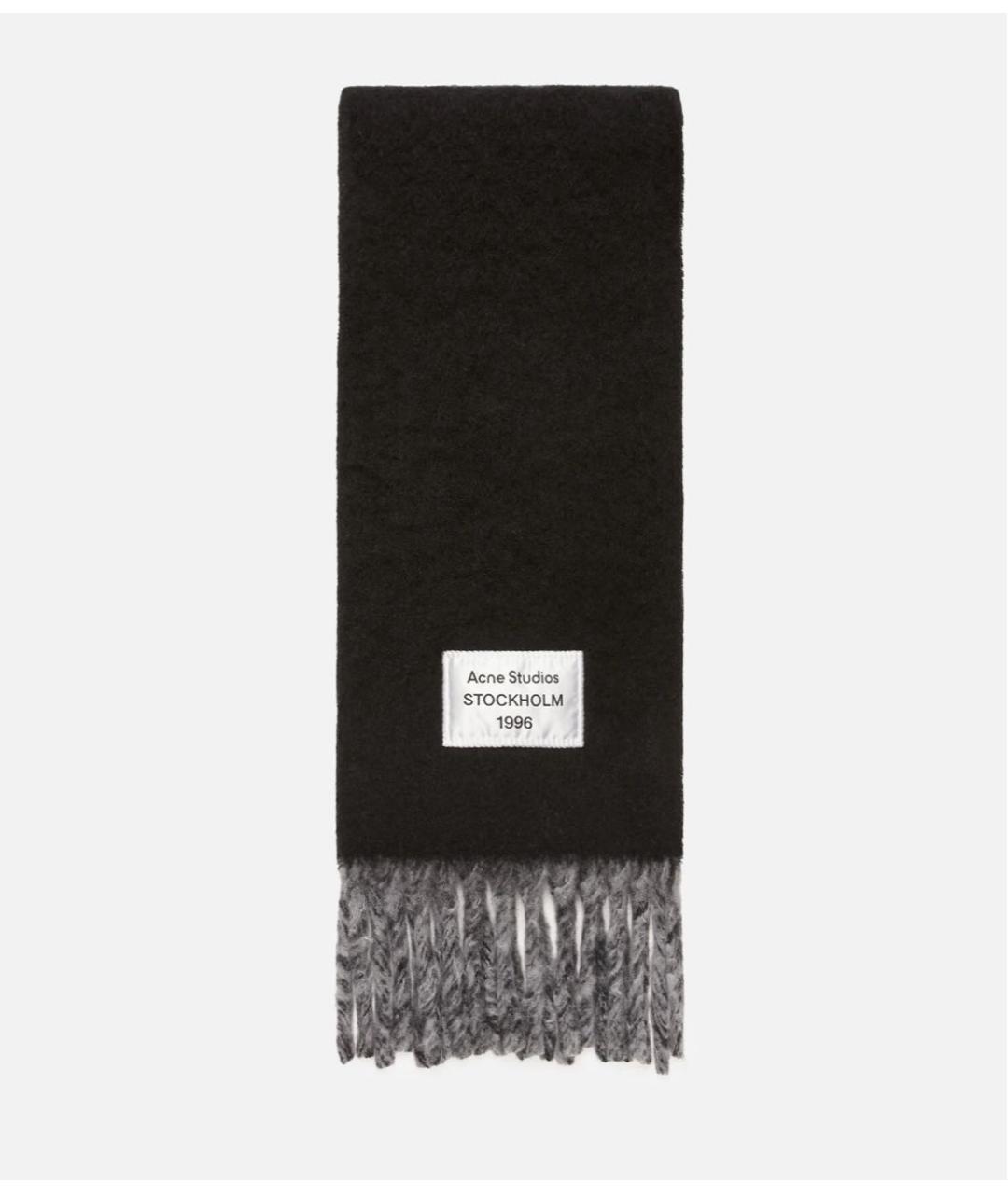 ACNE STUDIOS Черный шарф, фото 5