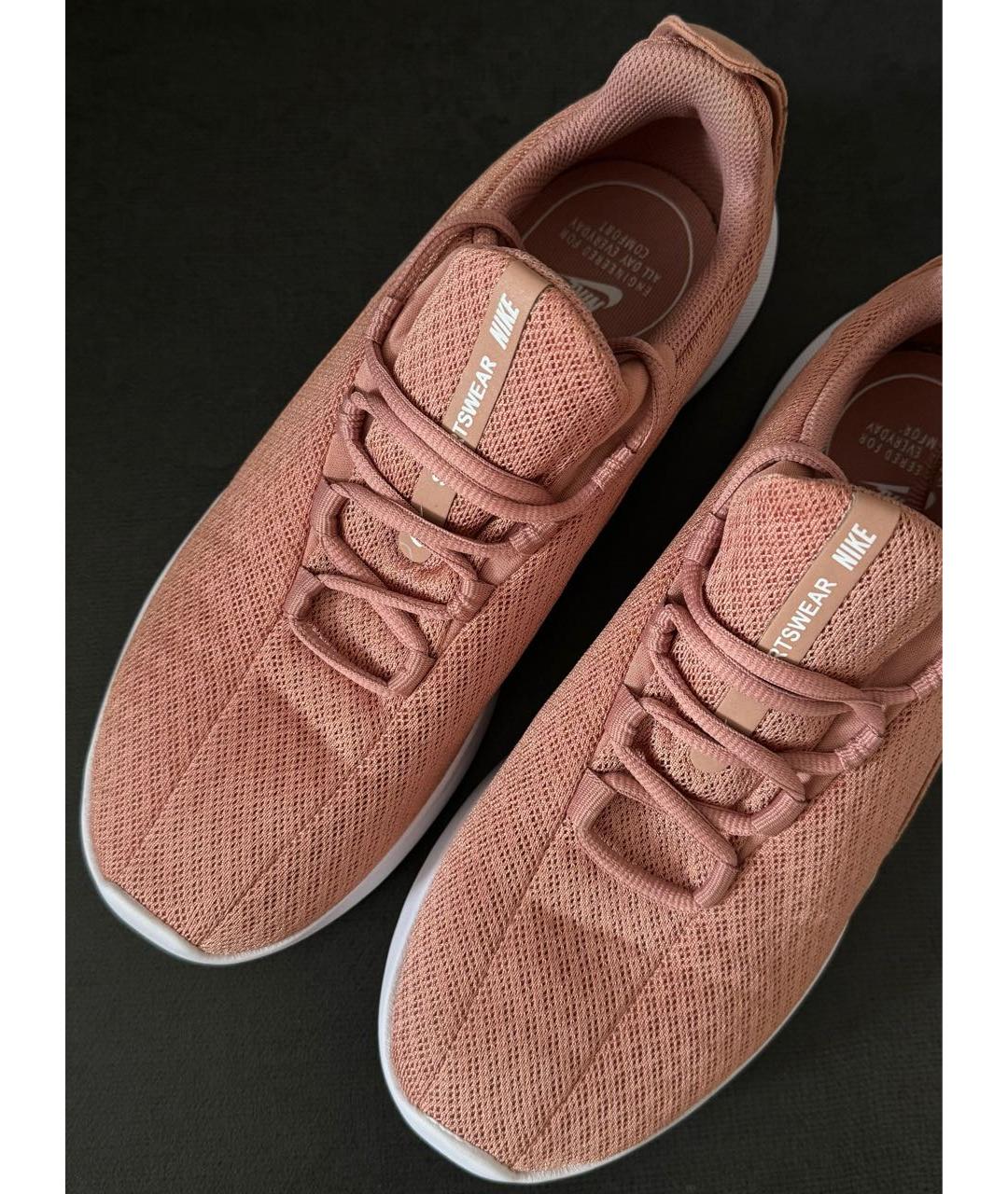 NIKE Бежевые текстильные кроссовки, фото 8