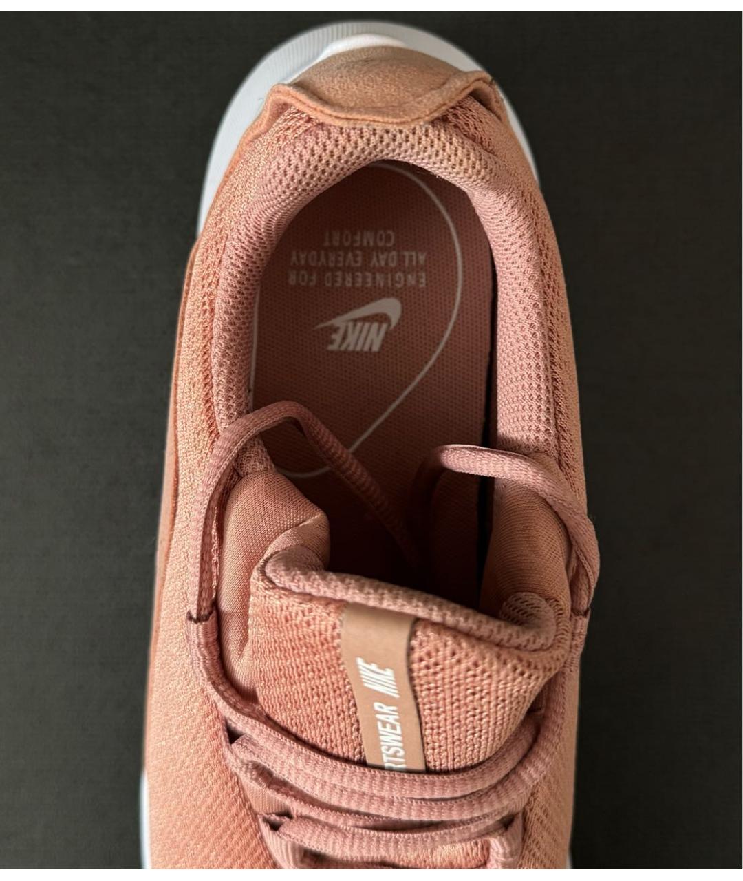 NIKE Бежевые текстильные кроссовки, фото 7