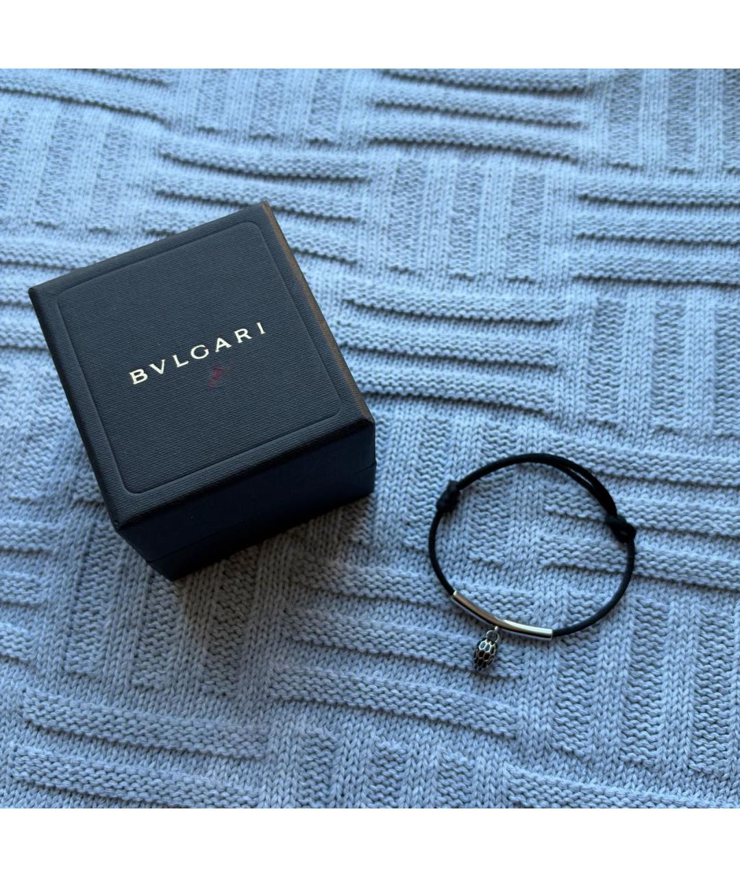 BVLGARI Черный браслет, фото 2