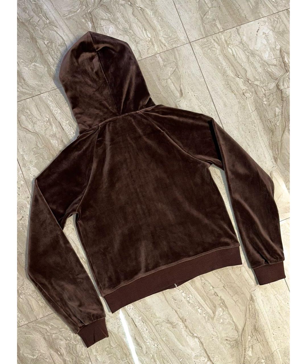 JUICY COUTURE Коричневый велюровый спортивные костюмы, фото 3