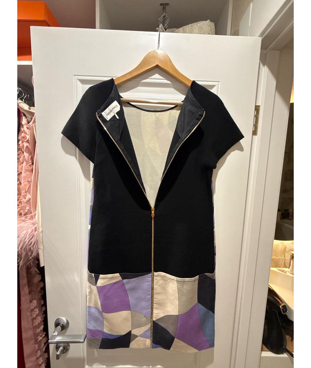 EMILIO PUCCI Мульти вискозное повседневное платье, фото 3