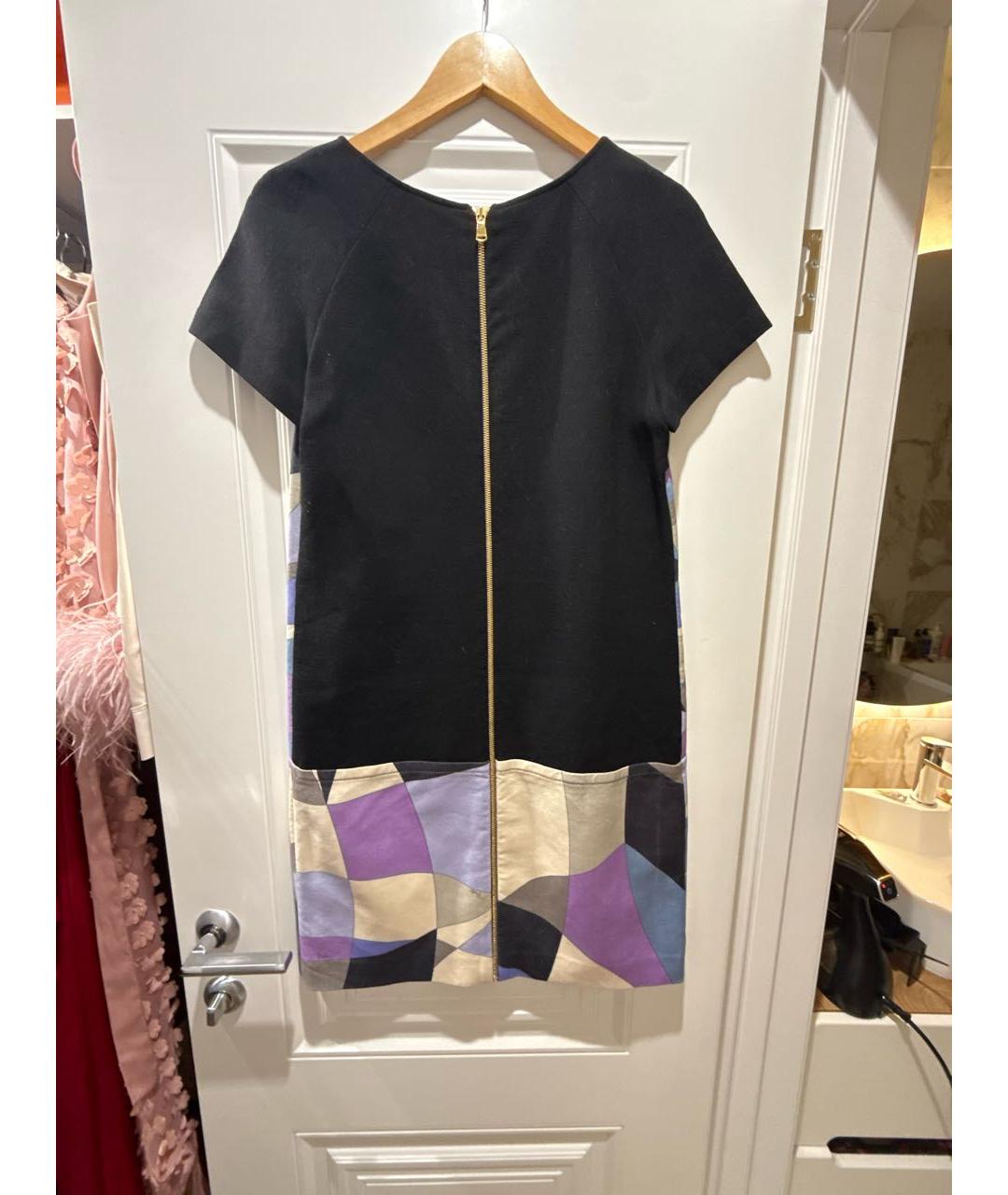 EMILIO PUCCI Мульти вискозное повседневное платье, фото 2