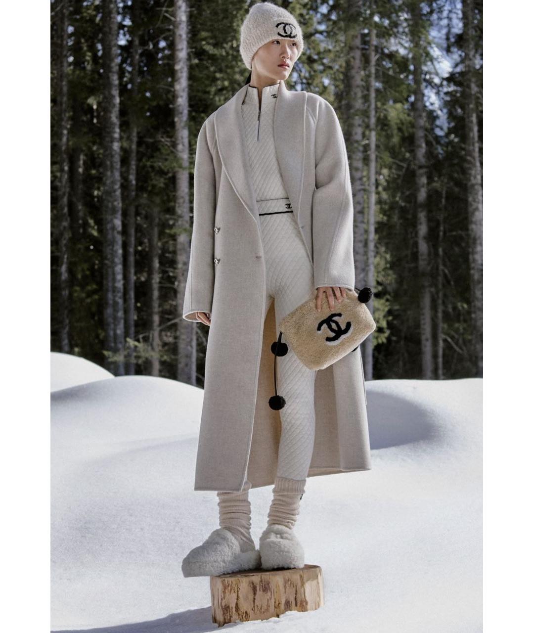 CHANEL Белые леггинсы и велосипедки, фото 3
