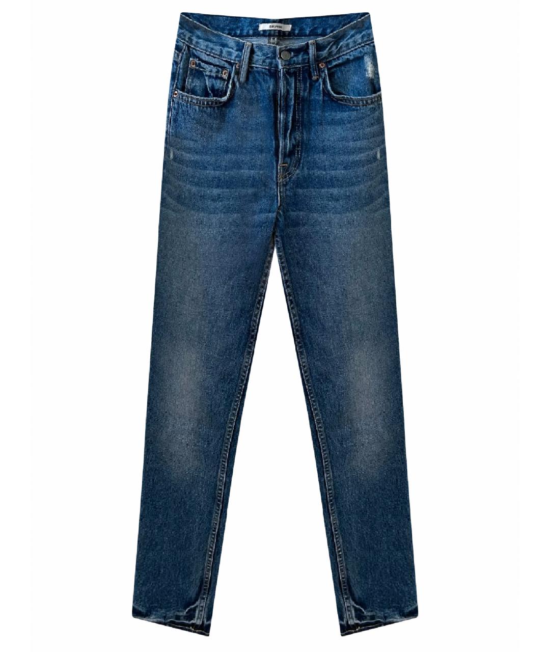 GRLFRND Синие джинсы слим, фото 1