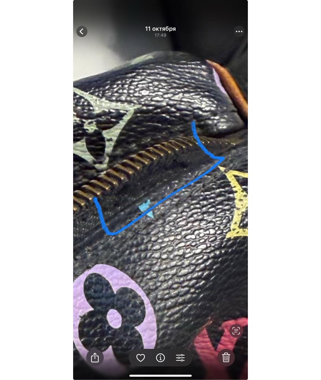 LOUIS VUITTON Мульти сумка с короткими ручками из канвы, фото 7