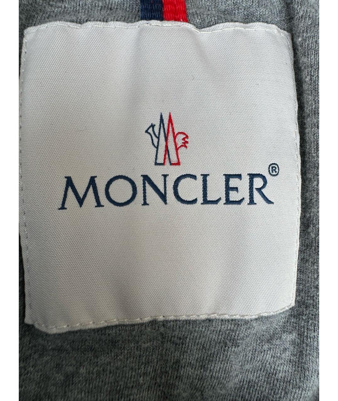 MONCLER Темно-синий хлопковый комбинезон, фото 3