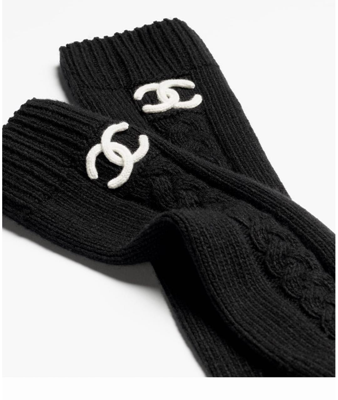 CHANEL Черные носки, чулки и колготы, фото 2