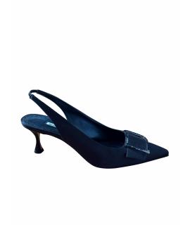 MANOLO BLAHNIK Лодочки на низком каблуке