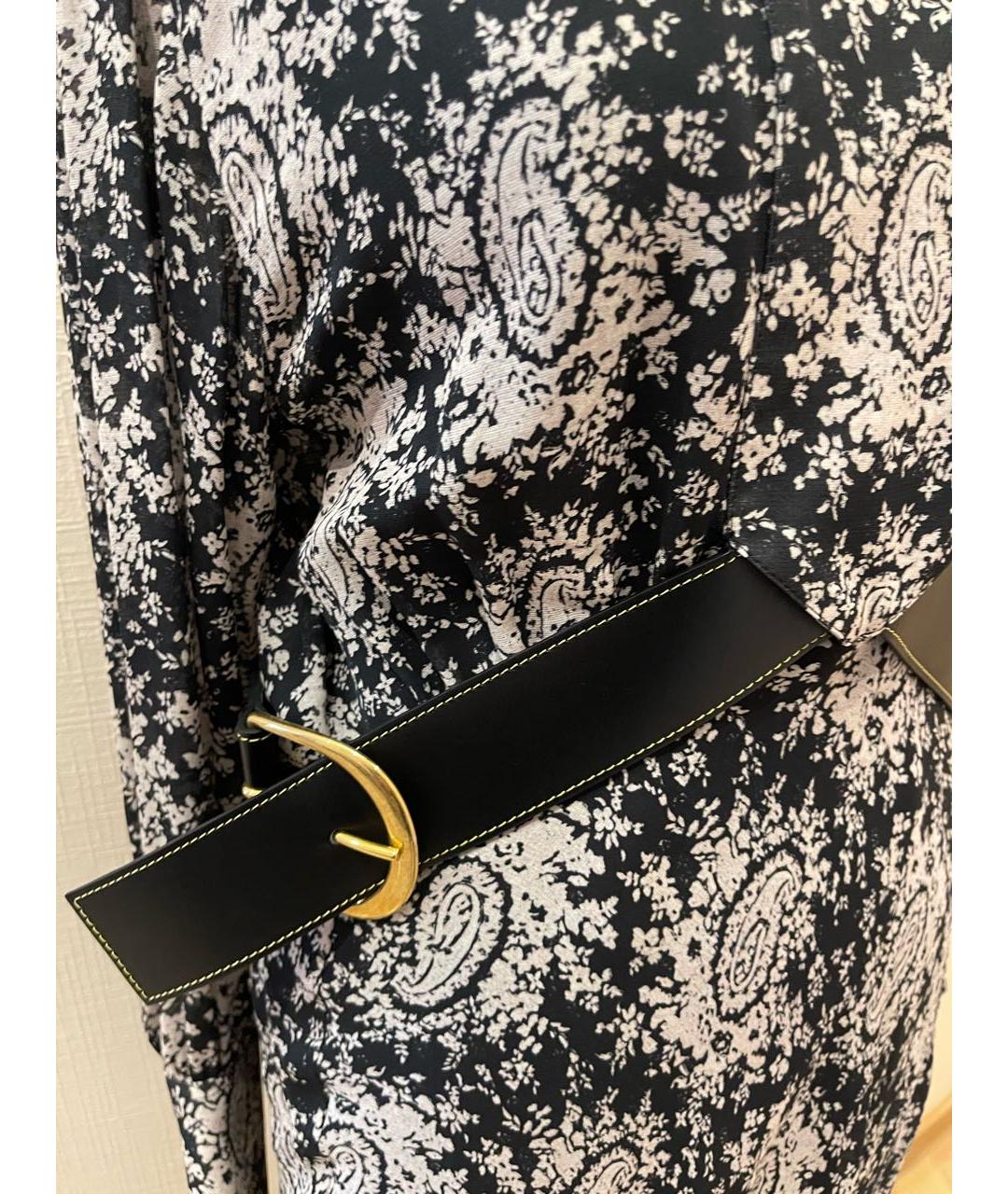 LOUIS VUITTON Мульти шелковое повседневное платье, фото 4