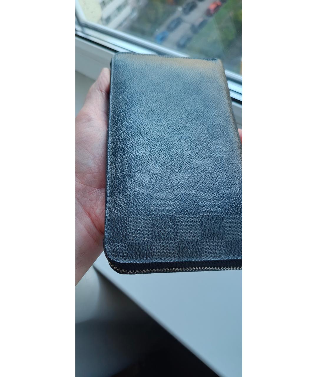 LOUIS VUITTON Черный кошелек, фото 3