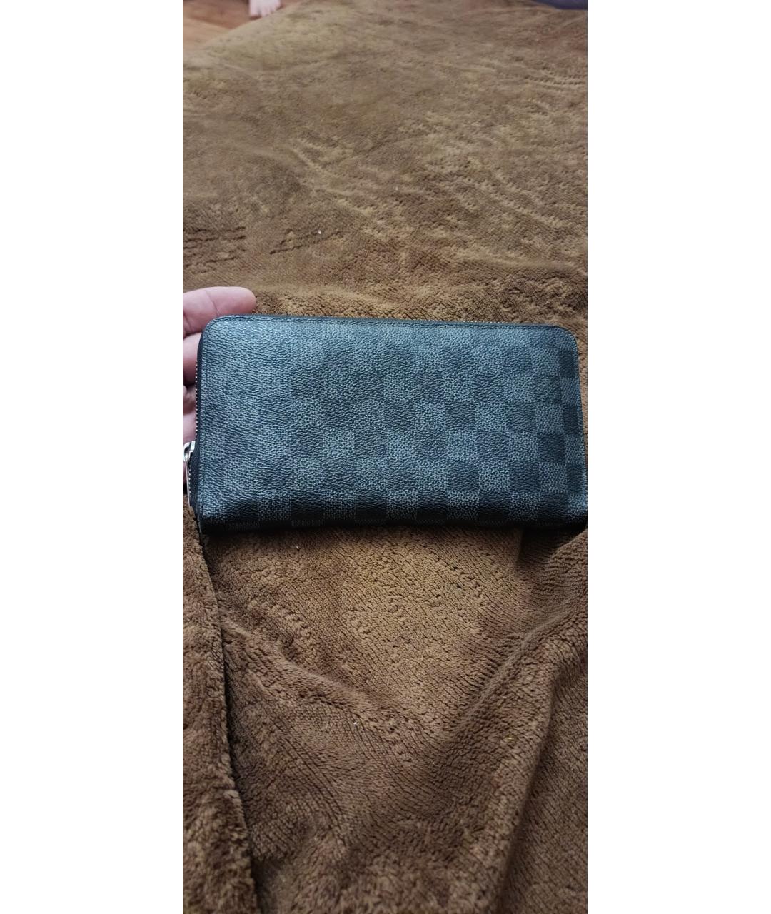 LOUIS VUITTON Черный кошелек, фото 2