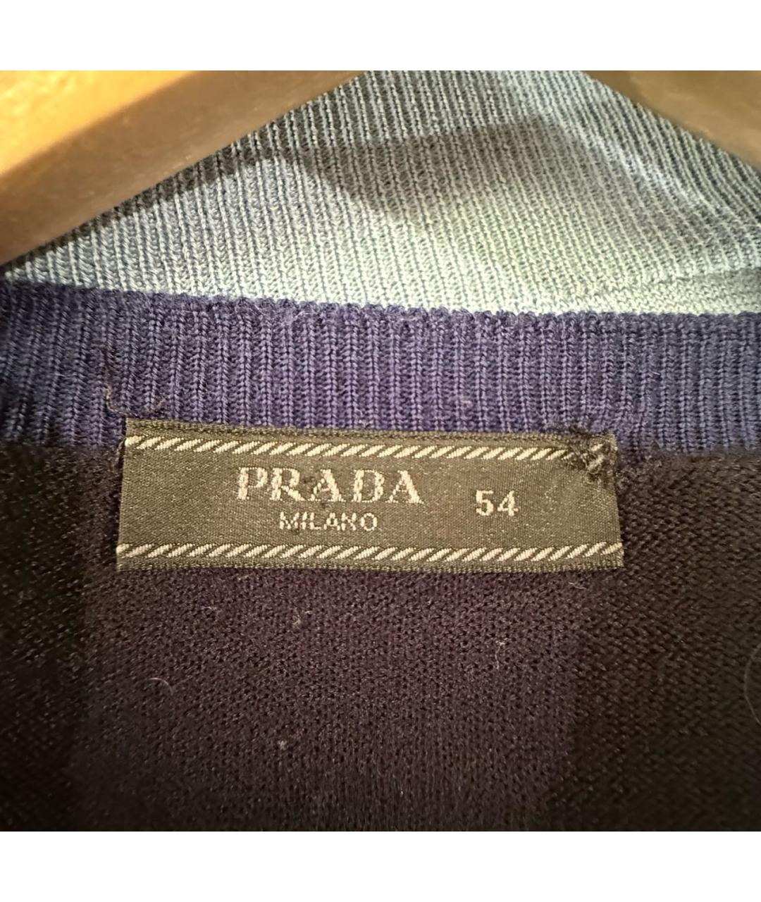 PRADA Мульти шерстяной джемпер / свитер, фото 3