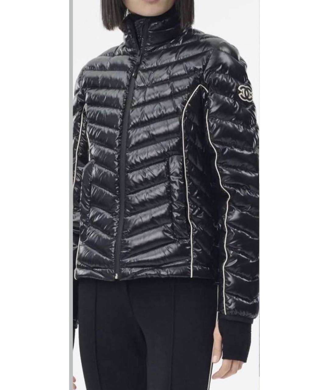 CHANEL Черная куртка, фото 2