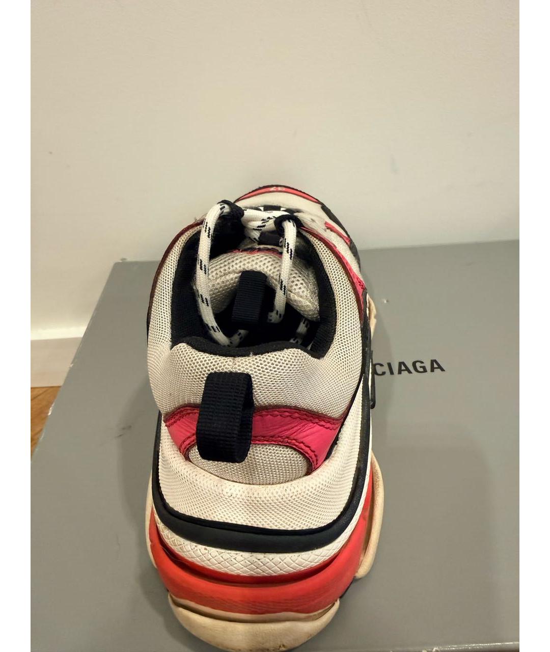 BALENCIAGA Мульти текстильные кроссовки, фото 4