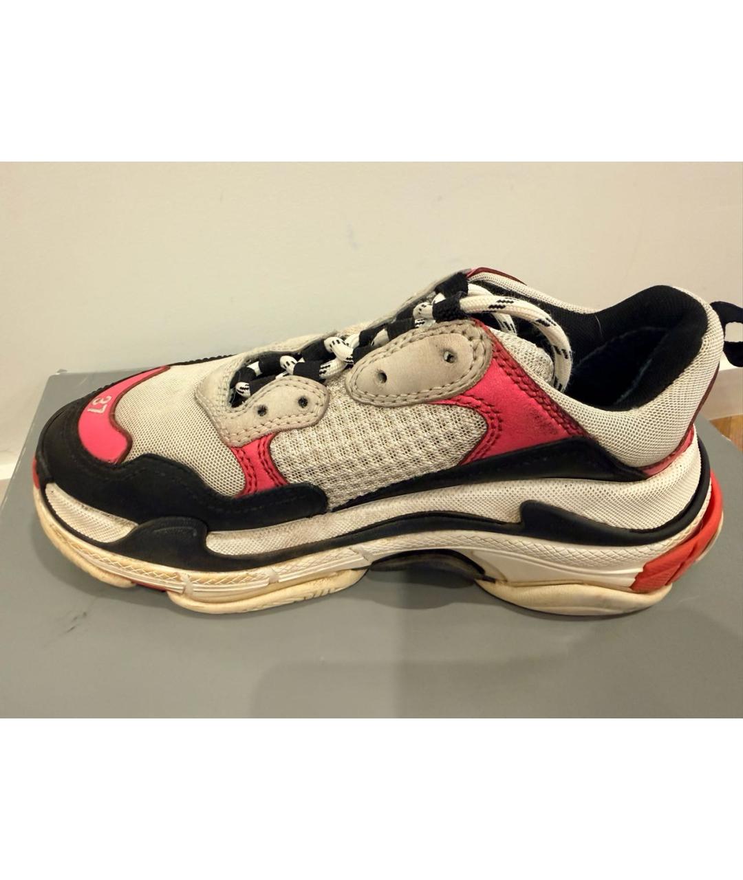 BALENCIAGA Мульти текстильные кроссовки, фото 5