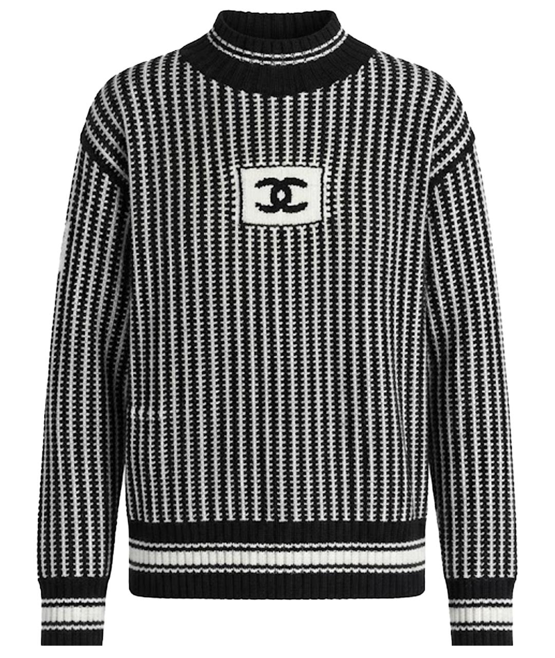 CHANEL Черный джемпер / свитер, фото 1