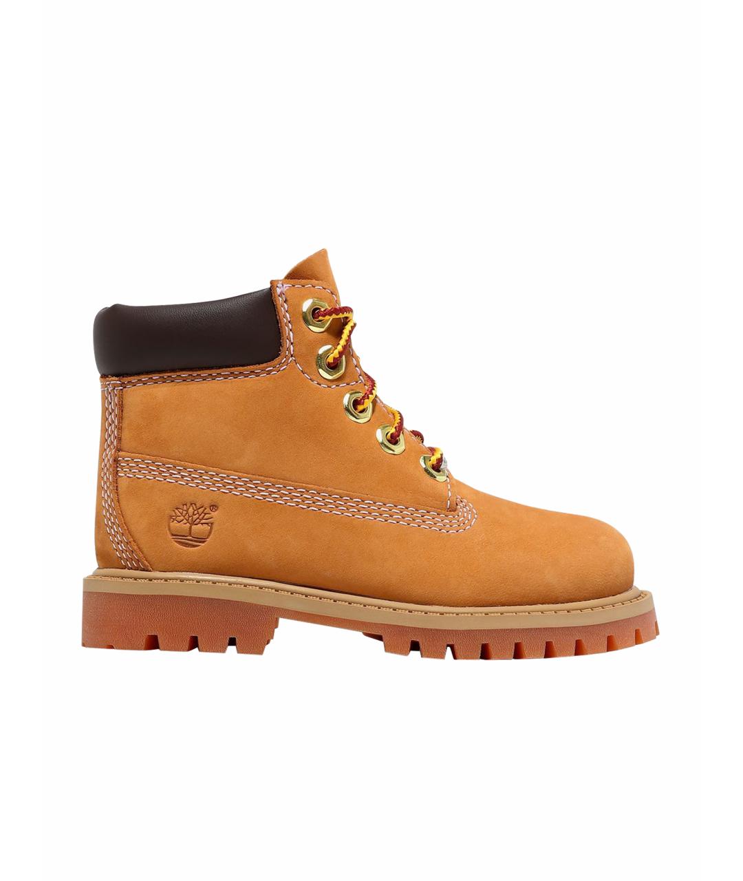 TIMBERLAND Горчичные нубуковые ботинки, фото 6