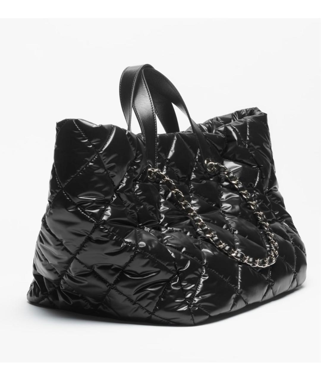 CHANEL Черная сумка тоут, фото 4