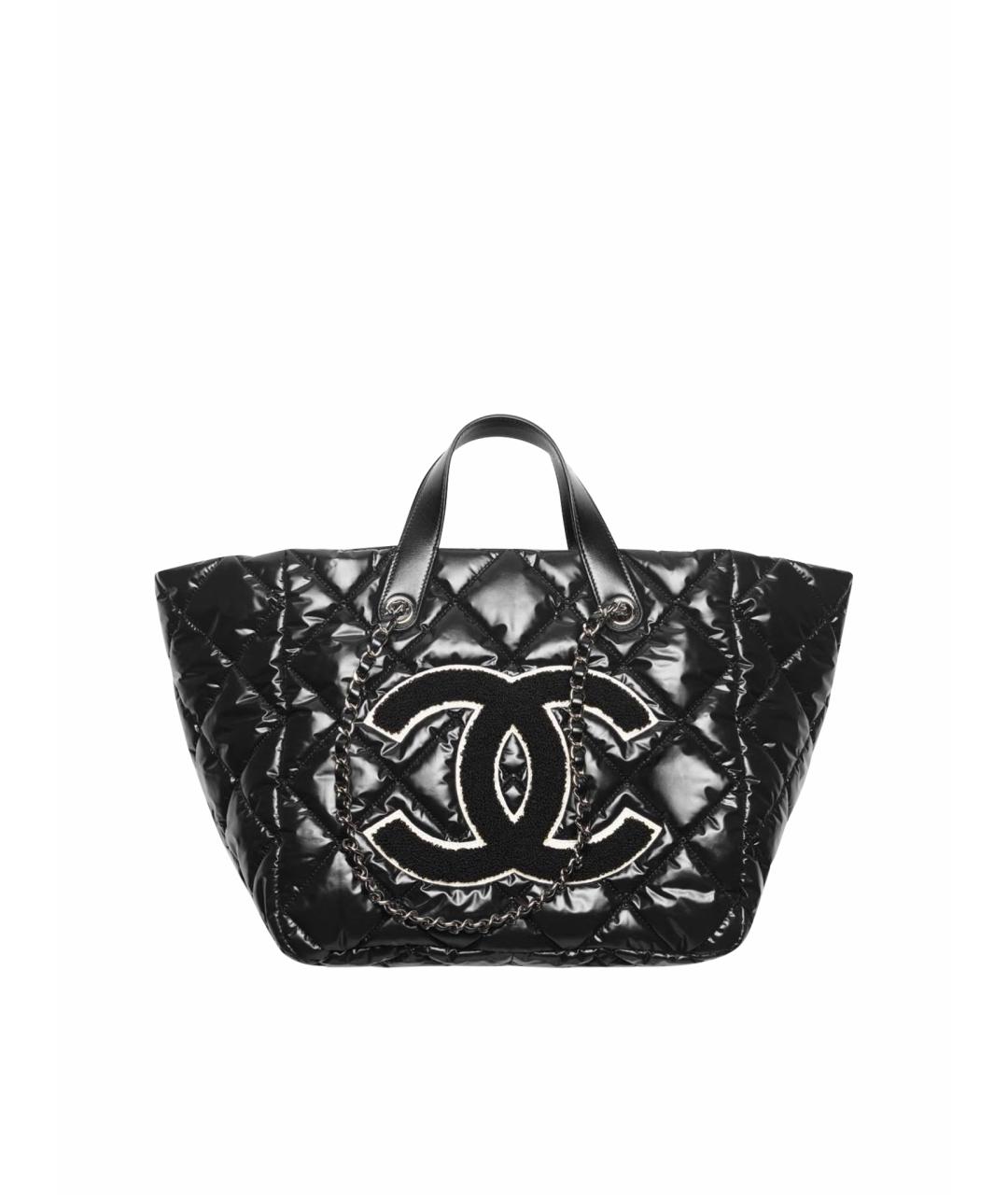 CHANEL Черная сумка тоут, фото 1
