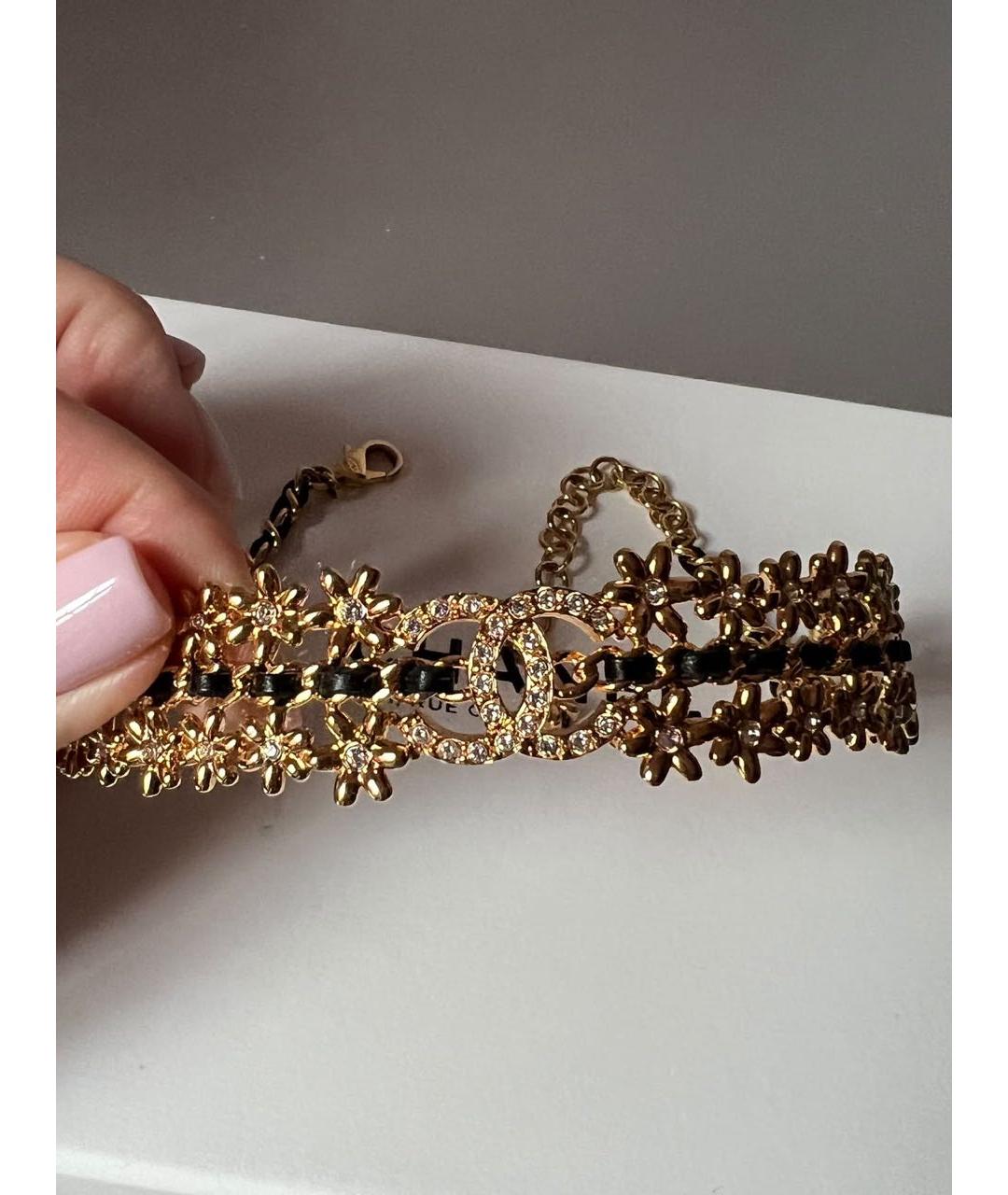 CHANEL Золотой чокер, фото 2