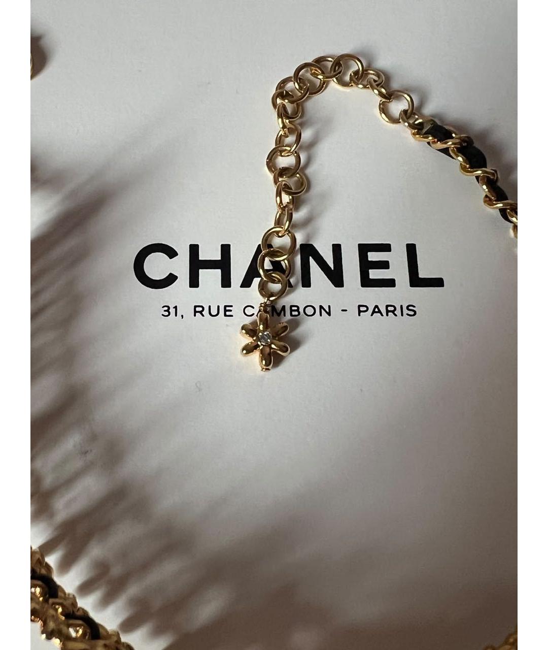 CHANEL Золотой чокер, фото 5
