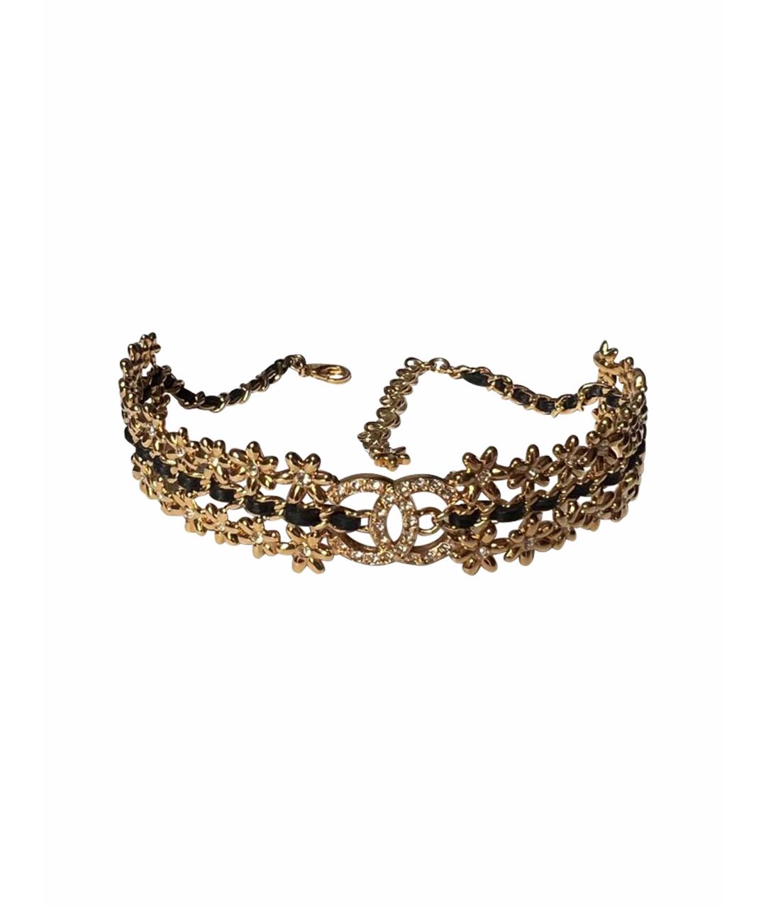 CHANEL Золотой чокер, фото 1