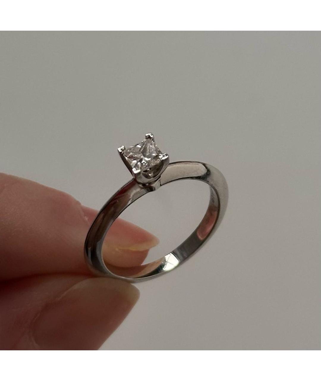 TIFFANY&CO Серебряное платиновое кольцо, фото 5