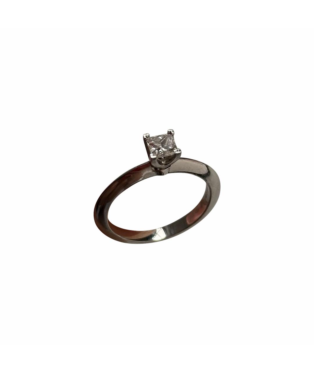 TIFFANY&CO Серебряное платиновое кольцо, фото 1