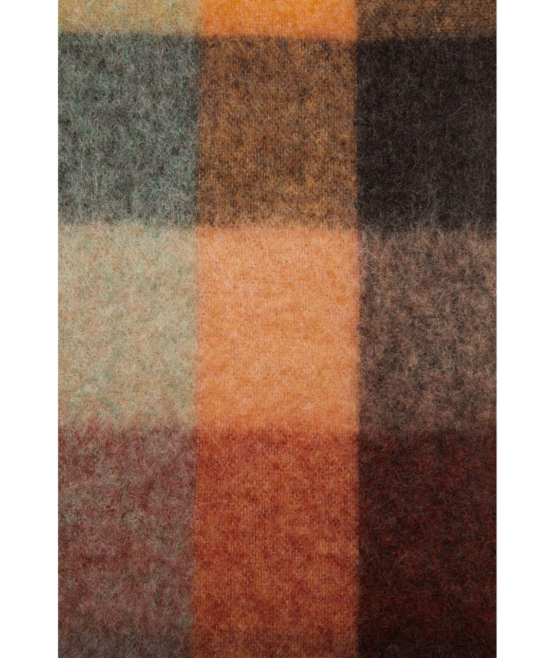 ACNE STUDIOS Мульти шерстяной шарф, фото 4