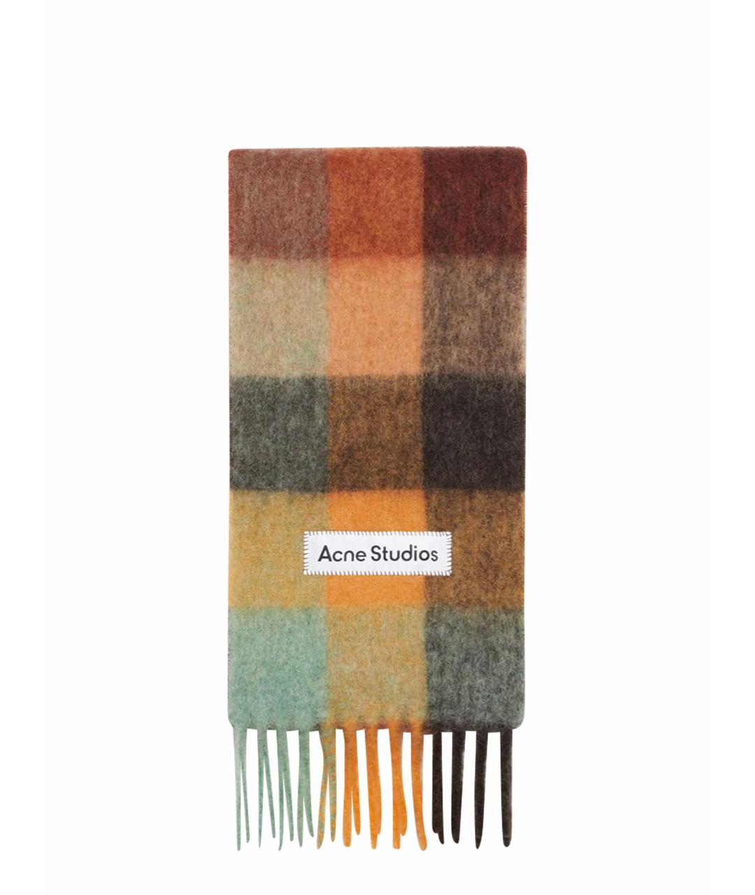 ACNE STUDIOS Мульти шерстяной шарф, фото 1